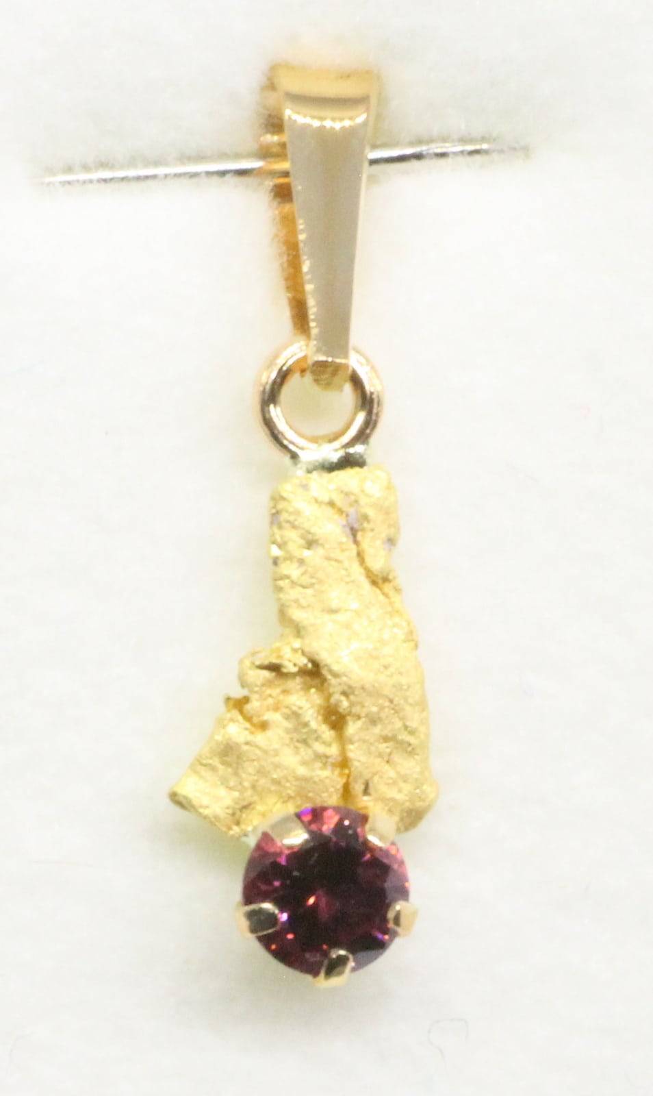 Granaattiriipus kultahippu 6mm Lemmenjokikoru Alhonen