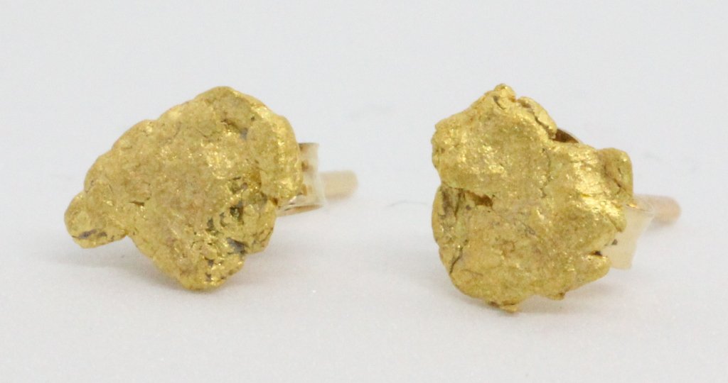 Kultahippu korvanapit 5mm Lemmenjokikoru Alhonen - Image 2