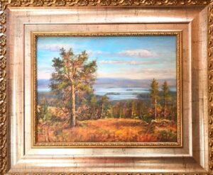 Taulu Tunturinäkymä maisemataulu Teemu Kaski