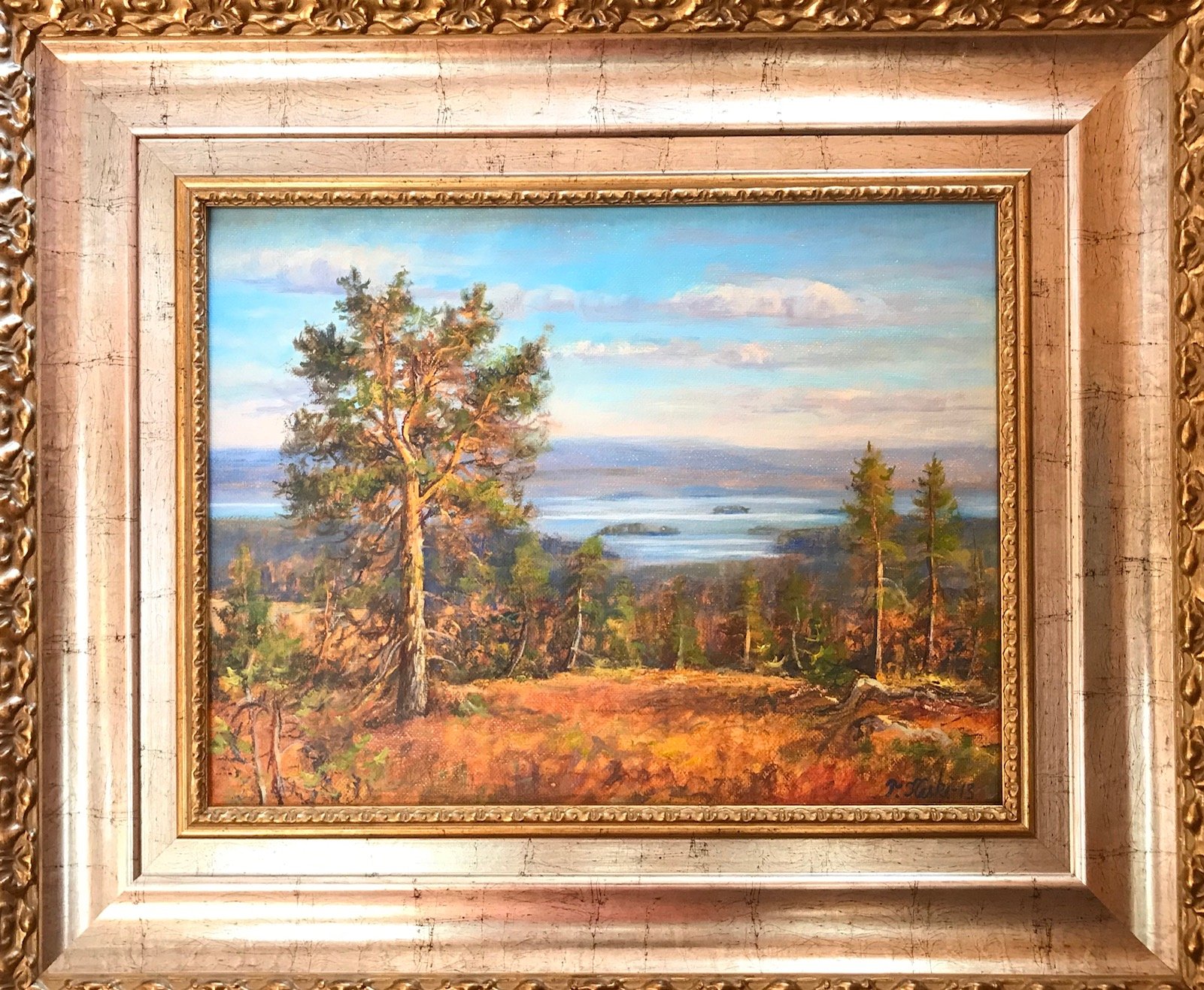 Taulu Tunturinäkymä maisemataulu Teemu Kaski