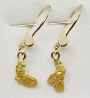 Korvakoru riipus2kpl kultahiput 7ja8mm ArcticGold Lemmenjokikoru Alhonen