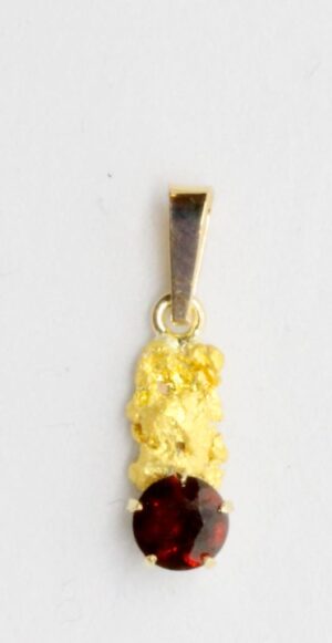 Granaattiriipus kultahippu 6mm Lemmenjokikoru Alhonen