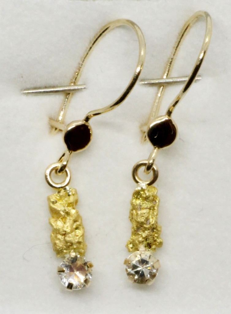 Beryllikorvariipukset-kultahippu 5-6mm Lemmenjokikoru