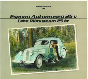Espoon Automuseo 25 v, antikvariaatti kirja