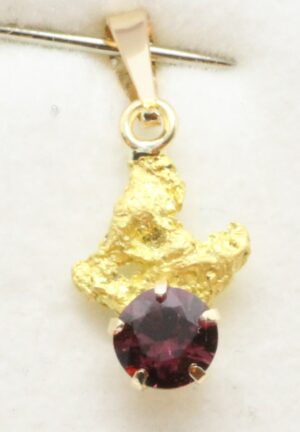 Granaattiriipus kultahippu 6mm Lemmenjokikoru