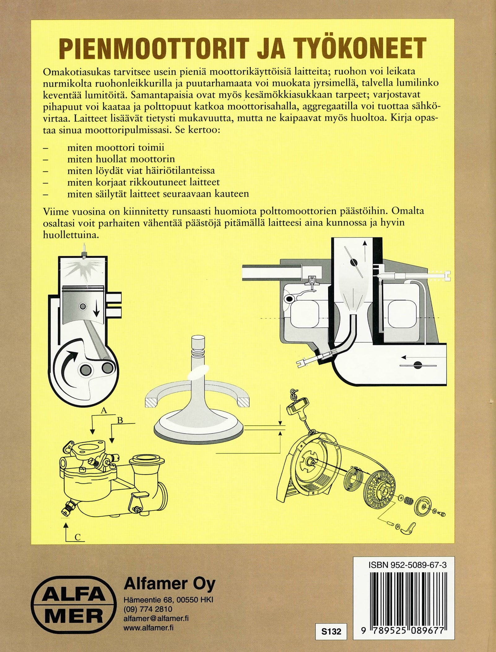 Pienmoottorit ja työkoneet; Alfamer -kirja - Image 2
