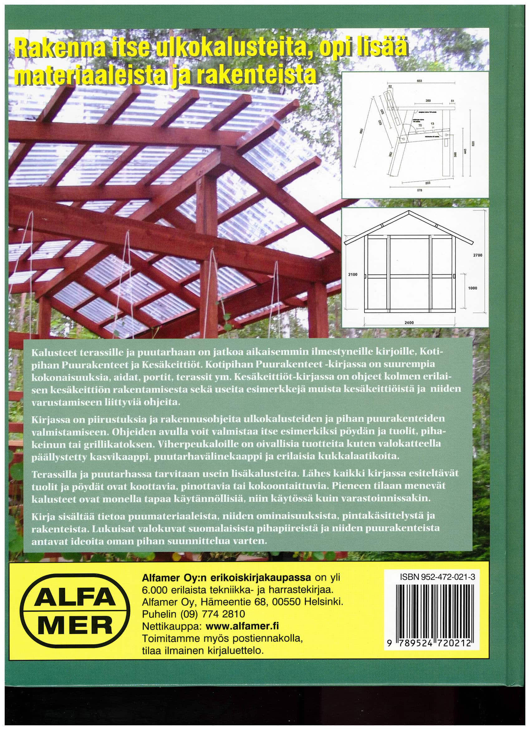 Kotipihan puurakenteet; Alfamer -kirja - Image 2