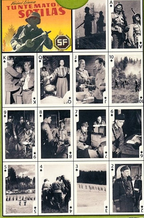 Tuntematon Sotilas pelikortit pakka III - Image 2