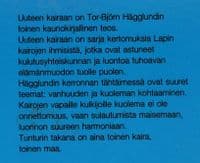 Uuteen kairaan; Hägglund Tor-Björn antikvariaattikirja - Image 2