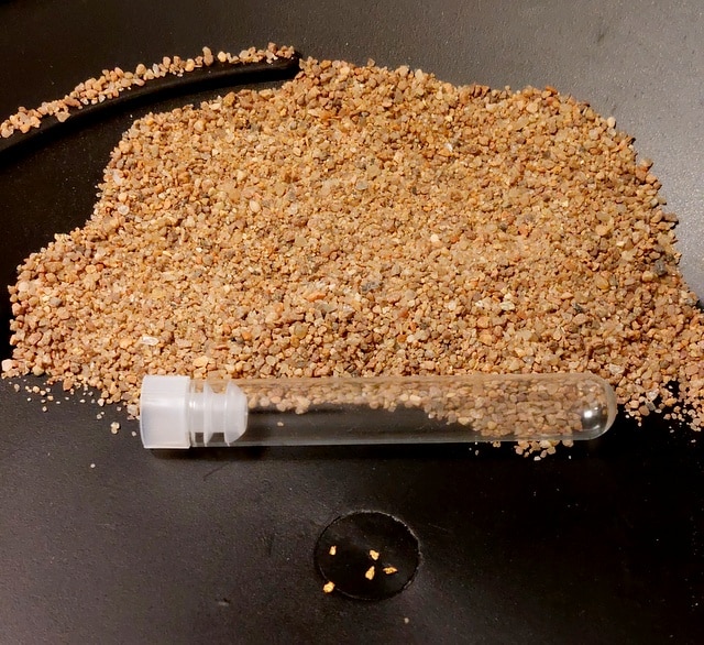 Tarjouspaketti 5 vaskaushiekkapussia. Pussissa on viisi vaskaushippua 1-2mm - Image 3