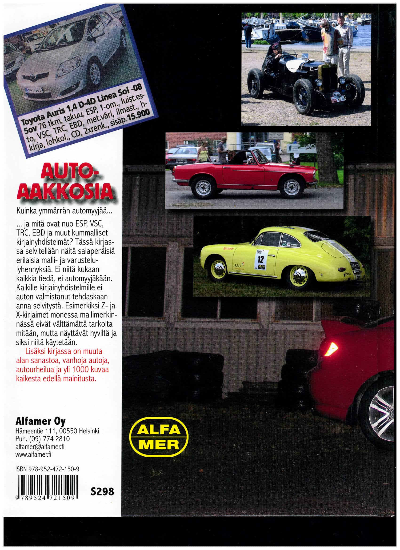 AUTO-aakkosia; Alfamer -kirja - Image 2