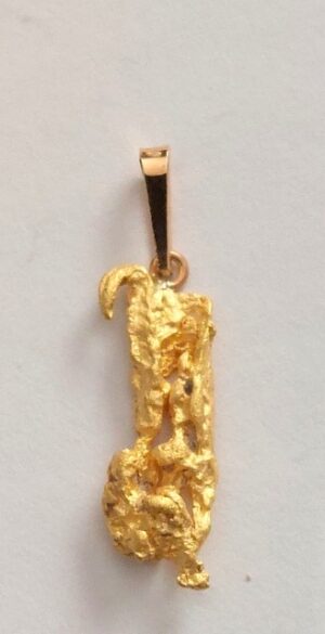 Kultahippuriipus 1,89g Lemmenjoki