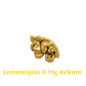 Kultahippu 0.19g 4x5mm Lemmenjoki Arctic Gold
