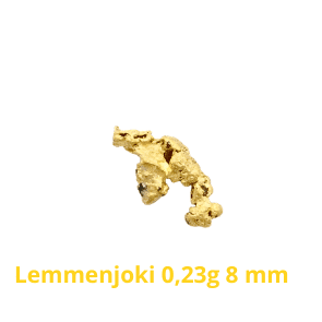 Kultahippu 0.23g 8mm Lemmenjoki Arctic Gold