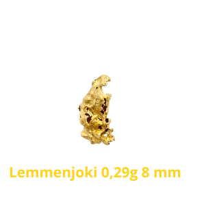Kultahippu 0.29g 8mm Lemmenjoki Arctic Gold