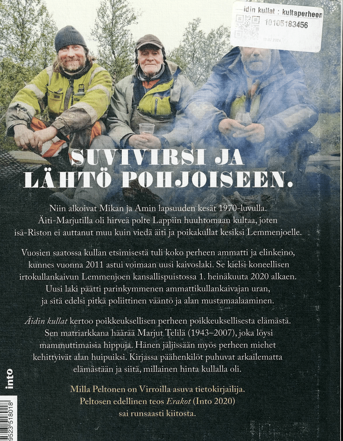 Äidin kullat; Peltonen Milla antikvariaattikirja - Image 2